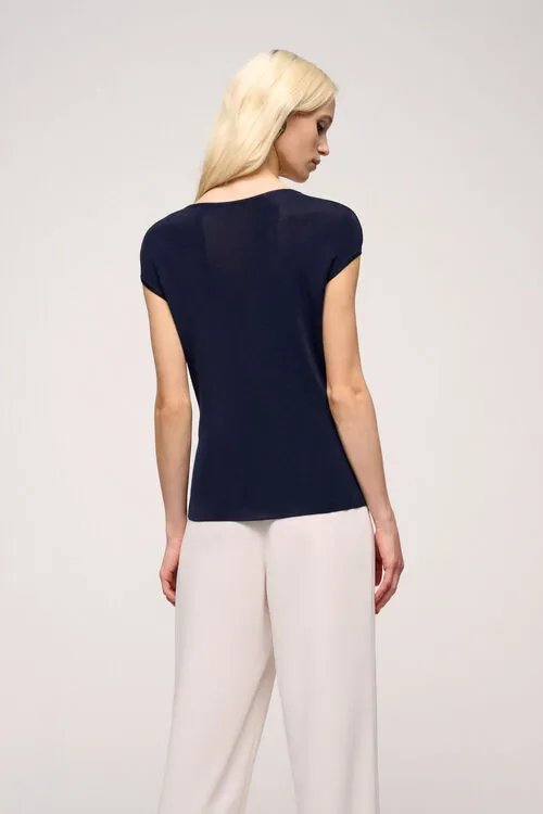 Luisa Spagnoli Tops and TShirts Women Cuma Cuma Blue