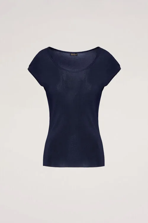 Luisa Spagnoli Tops and TShirts Women Cuma Cuma Blue