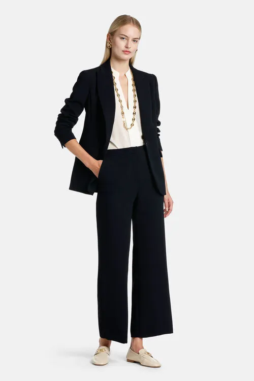Luisa Spagnoli Verissimo Verissimo Blue Women Jackets and Blazers Luisa Spagnoli Verissimo Verissimo Blue Women Jackets and Blazers