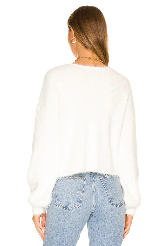 Malia V Neck Sweater Ivory Women Lovers and Friends Sweaters and Knits Malia V Neck Sweater Ivory Women Lovers and Friends Sweaters and Knits