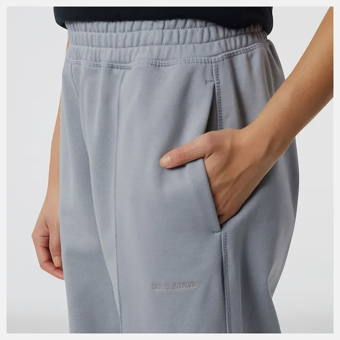 Matching Sets New Balance Women NB Athletics Nature State French Terry Sweatpant STEEL Matching Sets New Balance Women NB Athletics Nature State French Terry Sweatpant STEEL