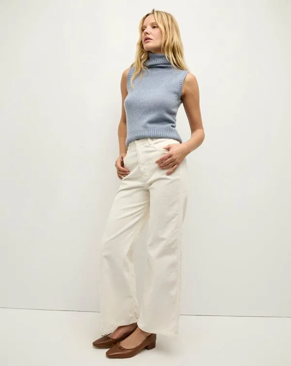 Mazzy Cashmere Turtleneck Smoke Blue Women Veronica Beard Sweaters Mazzy Cashmere Turtleneck Smoke Blue Women Veronica Beard Sweaters