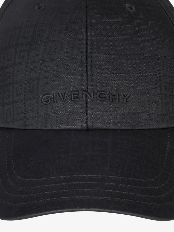 Men Beanies and Caps Givenchy GIVENCHY Embroidered Cap In 4G Nylon Black Men Beanies and Caps Givenchy GIVENCHY Embroidered Cap In 4G Nylon Black