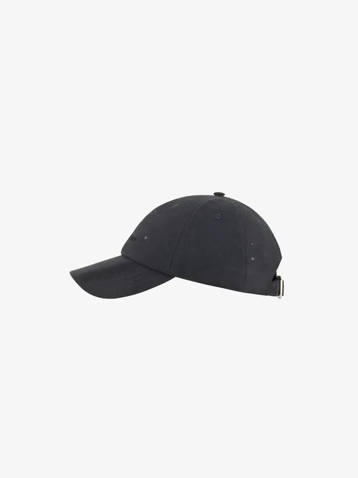 Men Beanies and Caps Givenchy GIVENCHY Embroidered Cap In Cotton Grey Mix Men Beanies and Caps Givenchy GIVENCHY Embroidered Cap In Cotton Grey Mix