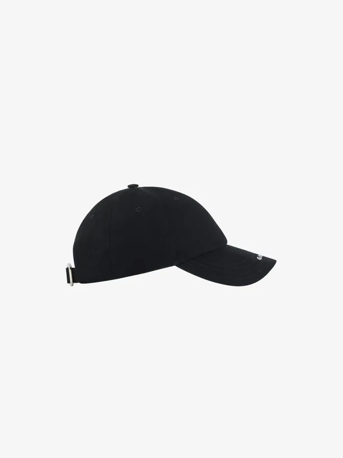 Men Beanies and Caps Givenchy GIVENCHY Embroidered Cap In Twill Black Men Beanies and Caps Givenchy GIVENCHY Embroidered Cap In Twill Black