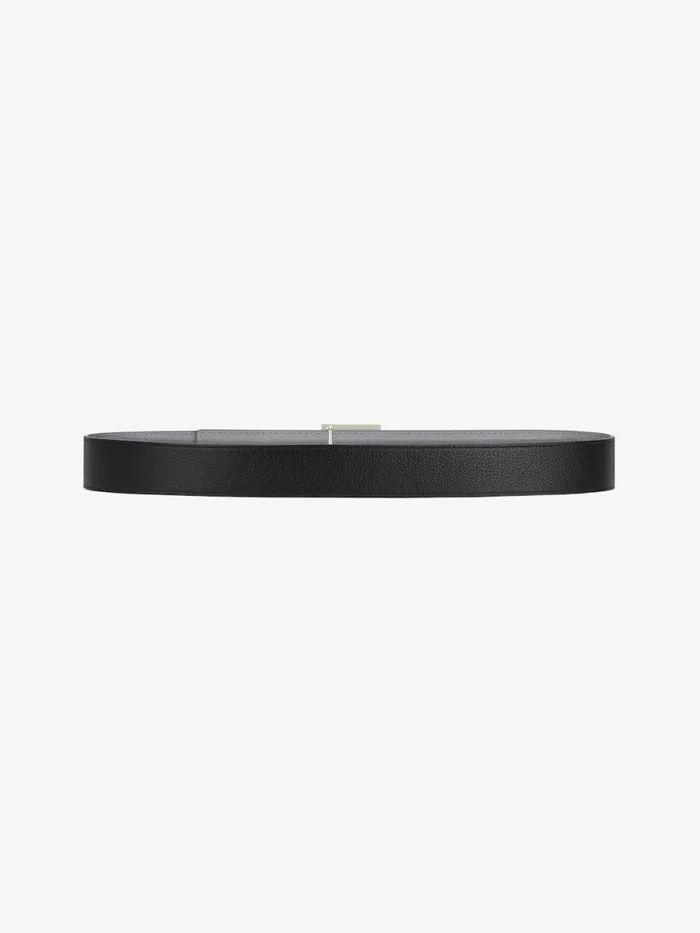 Men Belts Givenchy 4G Reversible Belt In Micro 4G Leather Grey Mix Men Belts Givenchy 4G Reversible Belt In Micro 4G Leather Grey Mix
