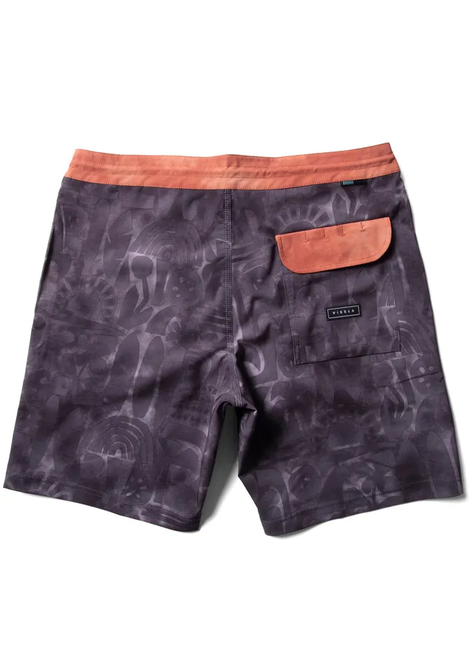 Men Boardshorts Vissla The Ecology Center Glyphs 1858243 Boardshort Phantom