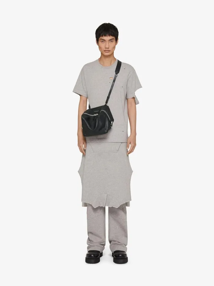 Men Crossbody Bags Givenchy Small Pandora Bag In Grained Leather Black Men Crossbody Bags Givenchy Small Pandora Bag In Grained Leather Black