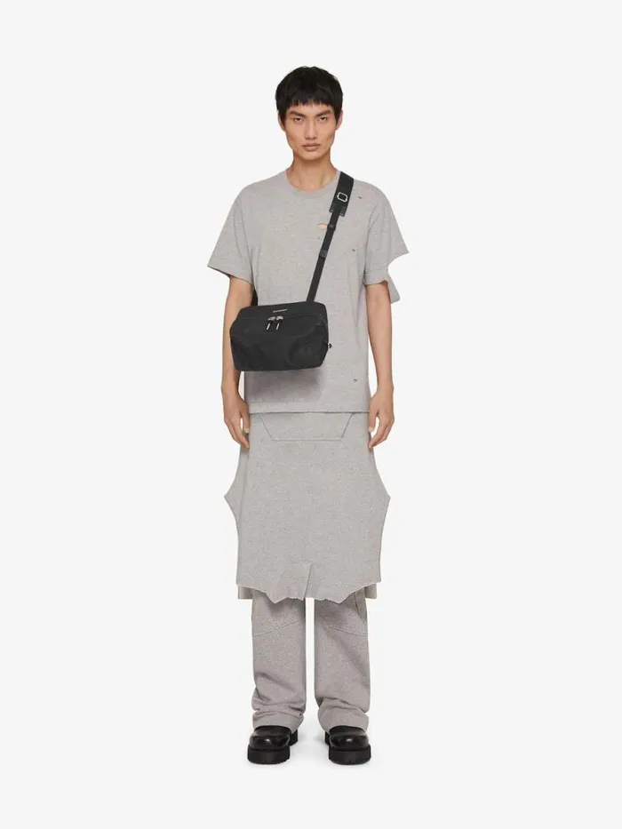 Men Crossbody Bags Givenchy Small Pandora Bag In Nylon Black Men Crossbody Bags Givenchy Small Pandora Bag In Nylon Black
