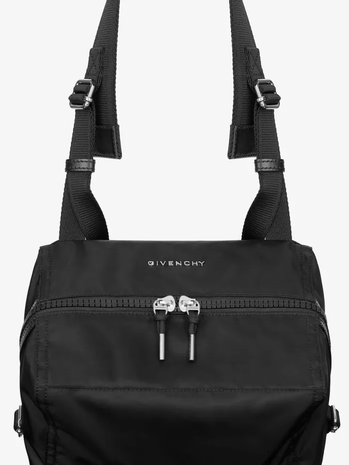 Men Crossbody Bags Givenchy Small Pandora Bag In Nylon Black Men Crossbody Bags Givenchy Small Pandora Bag In Nylon Black
