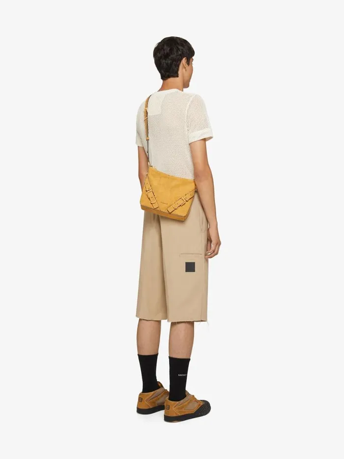 Men Crossbody Bags Givenchy Voyou Crossbody Bag In Nubuck Beige Camel Men Crossbody Bags Givenchy Voyou Crossbody Bag In Nubuck Beige Camel