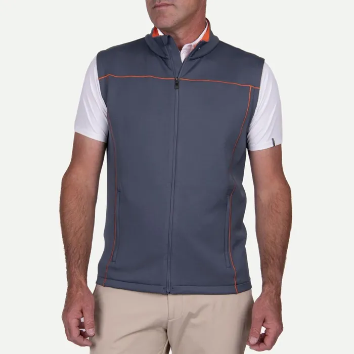 Men Damian Vest Steel Blue KJUS Jackets and Vests