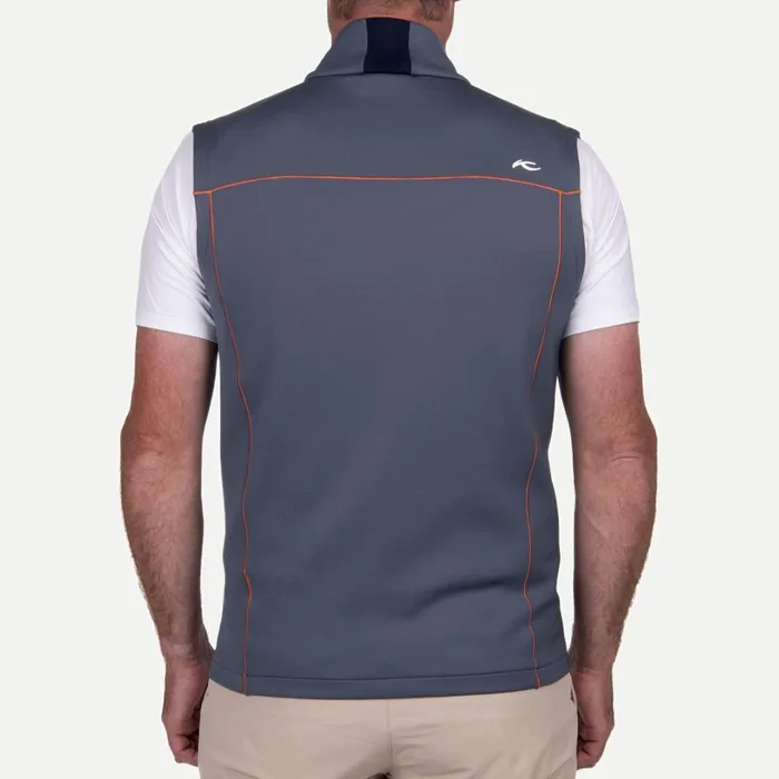 Men Damian Vest Steel Blue KJUS Jackets and Vests