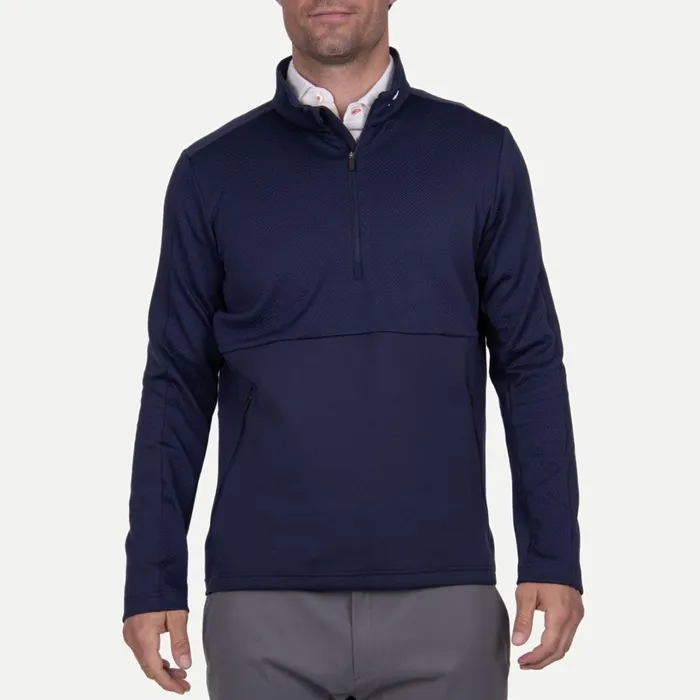 Men Delian HalfZip Atlanta Blue KJUS Jackets and Vests