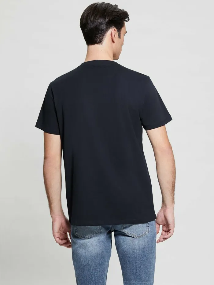Men Eco Logo Bird Tee Bleu lgant TShirts and Tanks GUESS Men Eco Logo Bird Tee Bleu lgant TShirts and Tanks GUESS
