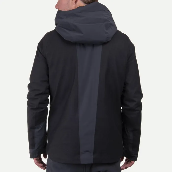 Men Glacier Jacket 8211 Down Ski Jacket Black KJUS Jackets and Vests