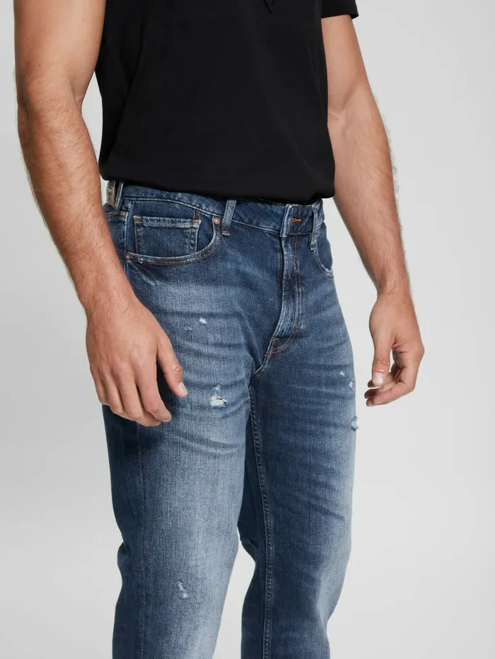 Men GUESS Eco Drake Distressed Tapered Jeans The Fantasy Jeans and Denim Men GUESS Eco Drake Distressed Tapered Jeans The Fantasy Jeans and Denim
