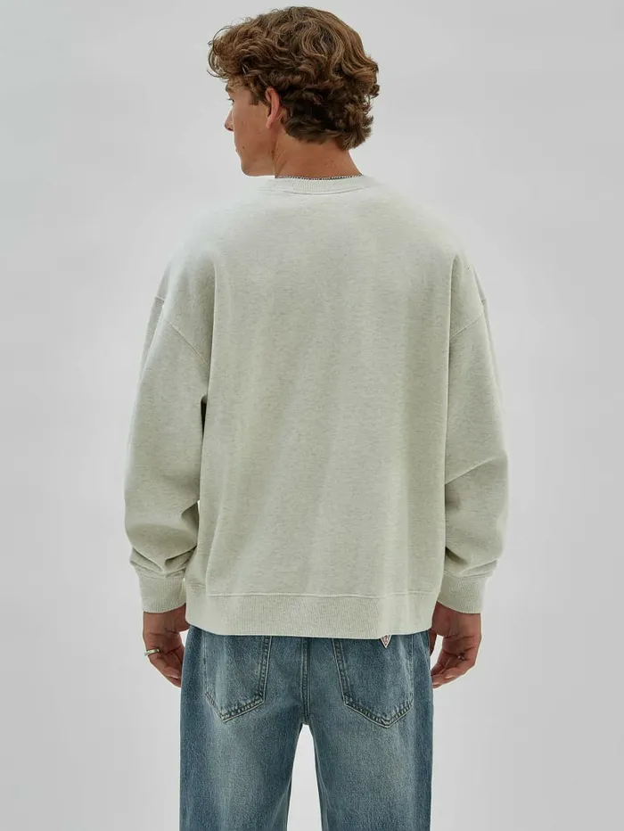Men Hoodies and Sweaters GUESS GUESS Originals Eco Vintage Heather Dev Sweatshirt Eli Aged Heather Men Hoodies and Sweaters GUESS GUESS Originals Eco Vintage Heather Dev Sweatshirt Eli Aged Heather