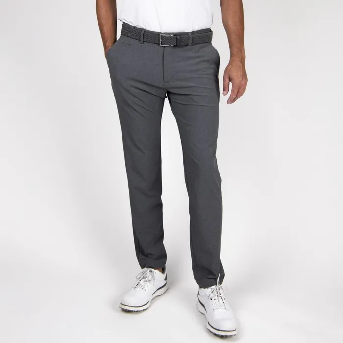 Men Ike Texture Pants tailored Fit 8211 Water Resistant Golf Pants Steel Grey Melangeblack KJUS Bottoms Men Ike Texture Pants tailored Fit 8211 Water Resistant Golf Pants Steel Grey Melangeblack KJUS Bottoms