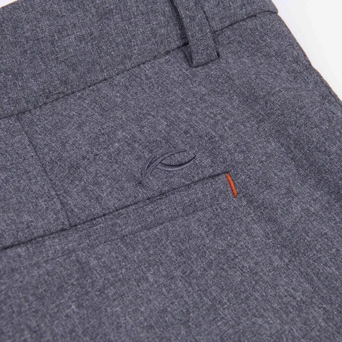 Men Ike Texture Pants tailored Fit 8211 Water Resistant Golf Pants Steel Grey Melangeblack KJUS Bottoms