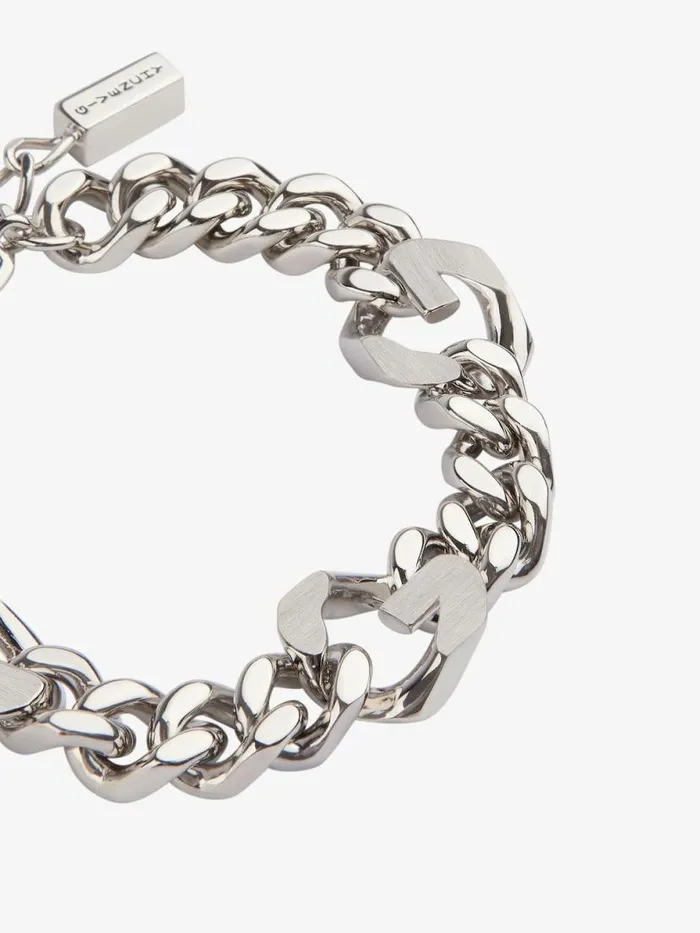 Men Jewelry Givenchy G Chain Bracelet In Metal Silvery Men Jewelry Givenchy G Chain Bracelet In Metal Silvery