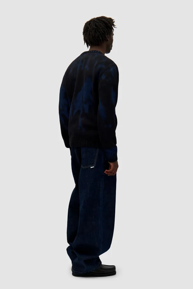 Men Mailles Arte Antwerp People Knit Sweater Noir