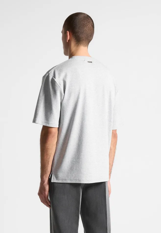 Men Manire De Voir Relaxed Fit ternel TShirt Grey