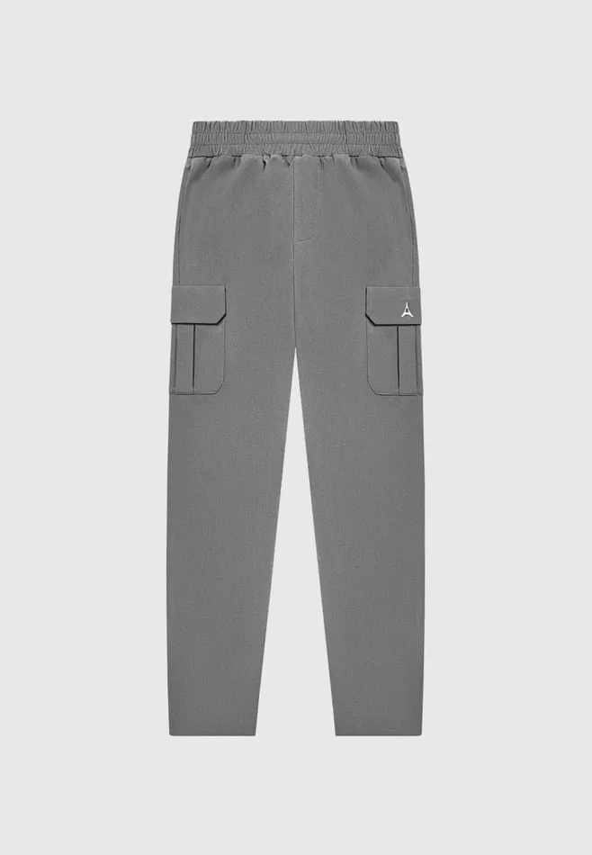 Men Manire De Voir Technical Cargo Pants Charcoal Grey
