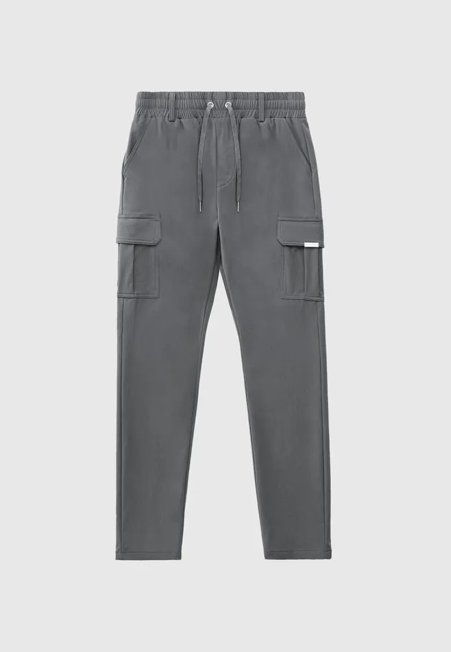 Men Manire De Voir Technical Cargo Pants Dark Grey