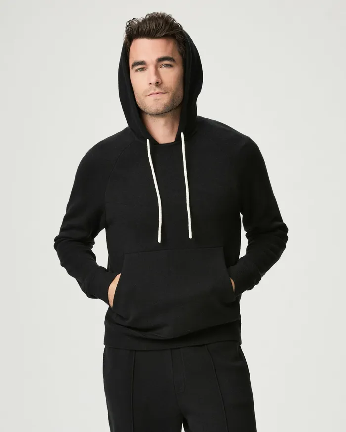 Men PAIGE Donaldson Sweater Hoodie 8211 Black Sweaters and Sweatshirts