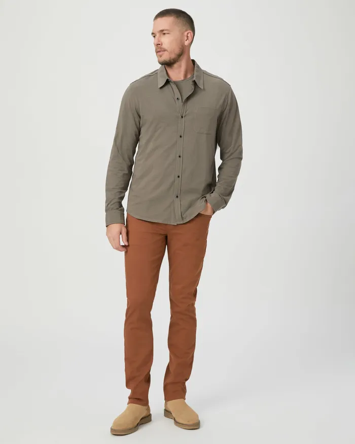 Men PAIGE Stockton Button Up 8211 Cedar Forest Shirts Men PAIGE Stockton Button Up 8211 Cedar Forest Shirts