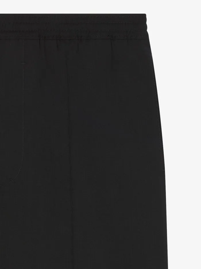 Men Pants and Shorts Givenchy Bermuda Shorts In Wool Black