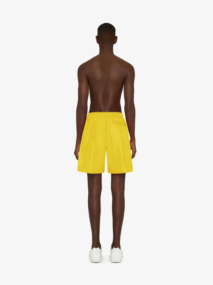 Men Pants and Shorts Givenchy GIVENCHY 4G Long Swim Shorts Sunflower