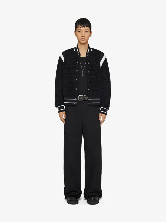 Men Pants and Shorts Givenchy Low Crotch Wide Jeans In Denim Black