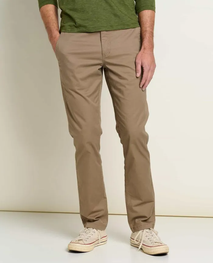 Men Pants Toad and Co Mission Ridge Lean Pant Dark Chino