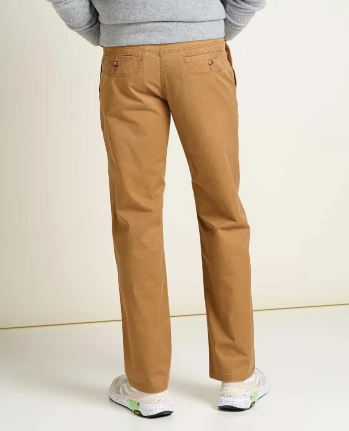 Men Pants Toad and Co Mission Ridge Pant Tabac Vintage Wash