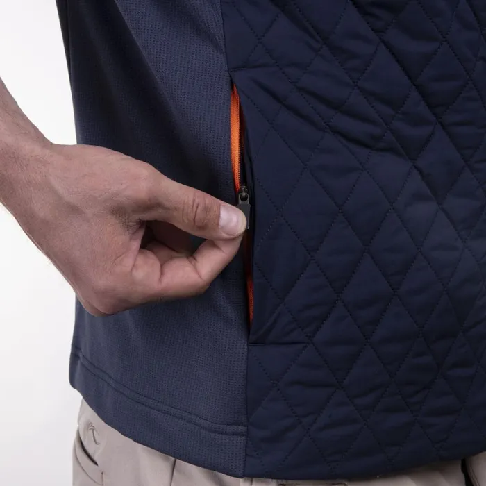 Men Pike Vest Atlanta Blue KJUS Jackets and Vests
