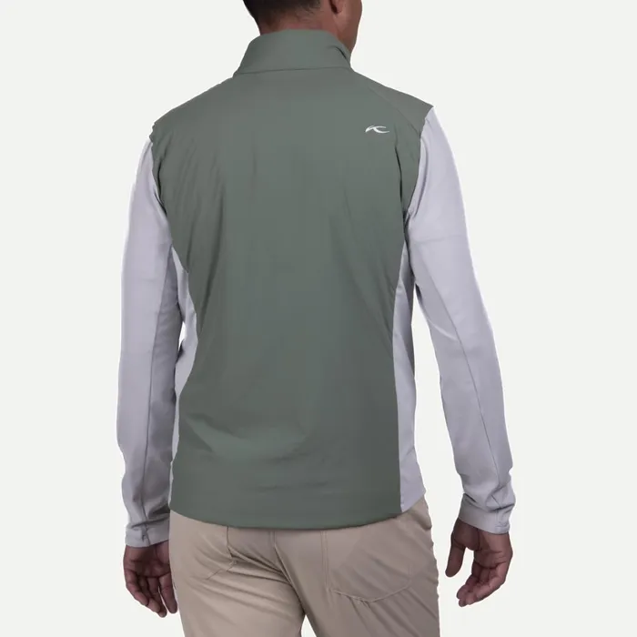 Men Reach Jacket Green Smokealloy KJUS Jackets and Vests
