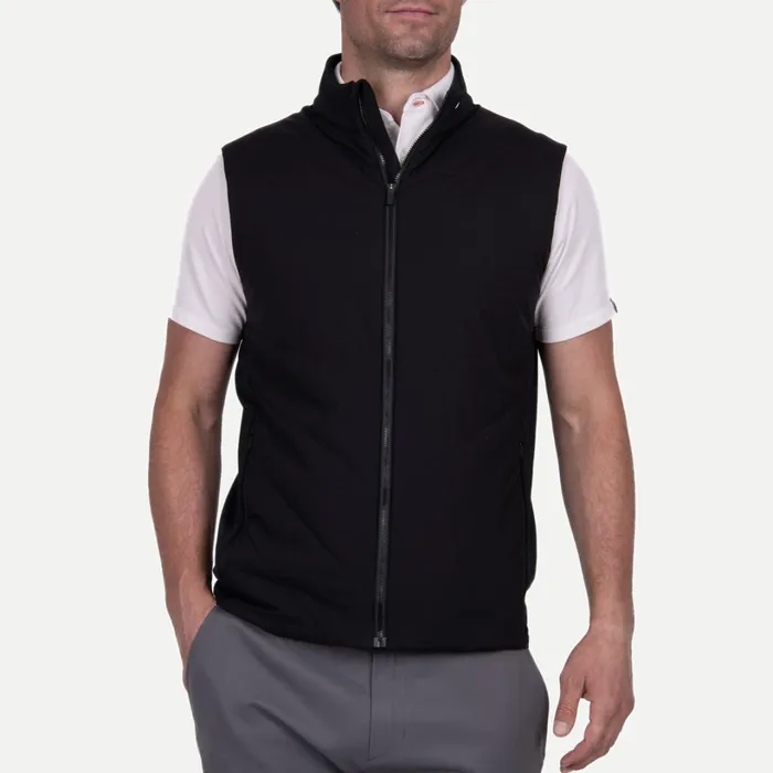 Men Release Vest Black KJUS Jackets and Vests
