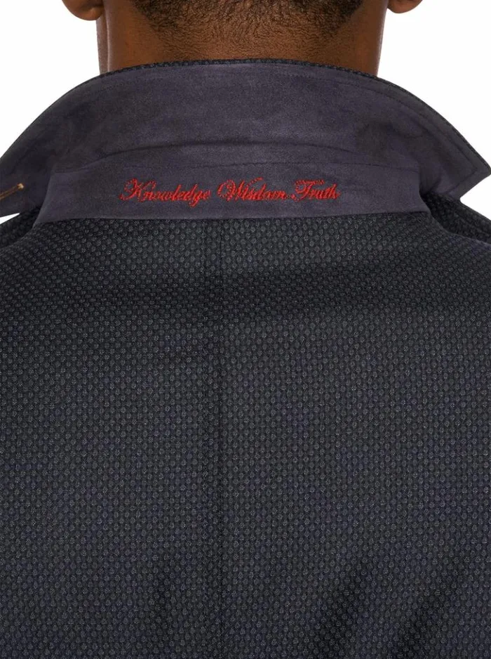 Men Robert Graham Blazers Uptown Xx Blazer Long Fit Navy