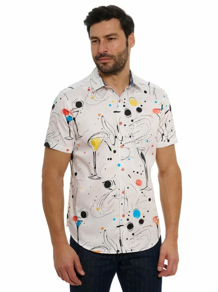 Men Robert Graham Button Down Shirts El Estio Short Sleeve Button Down Shirt Tall Multi Men Robert Graham Button Down Shirts El Estio Short Sleeve Button Down Shirt Tall Multi