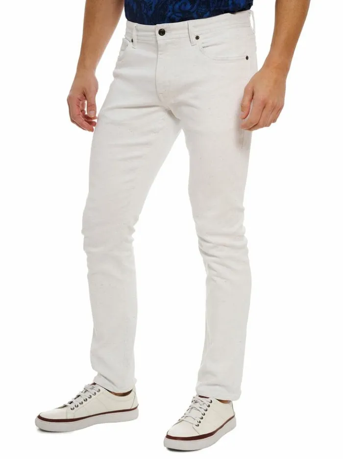 Men Robert Graham Jeans and Pants Kalon Denim Pant White