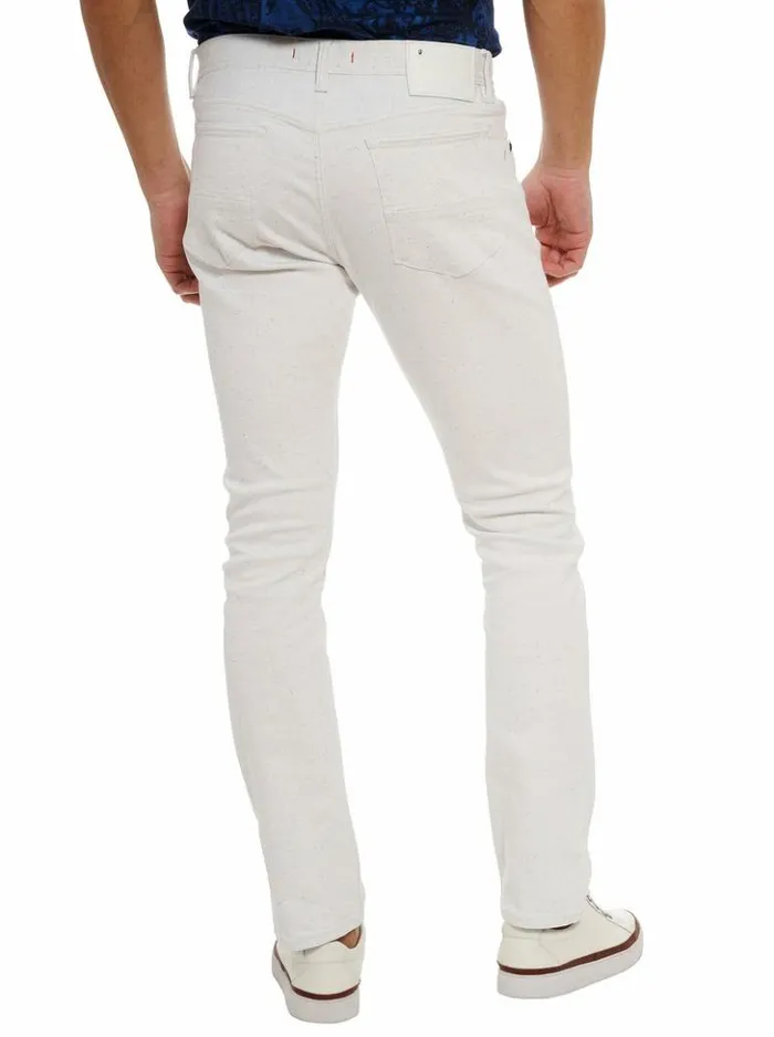 Men Robert Graham Jeans and Pants Kalon Denim Pant White