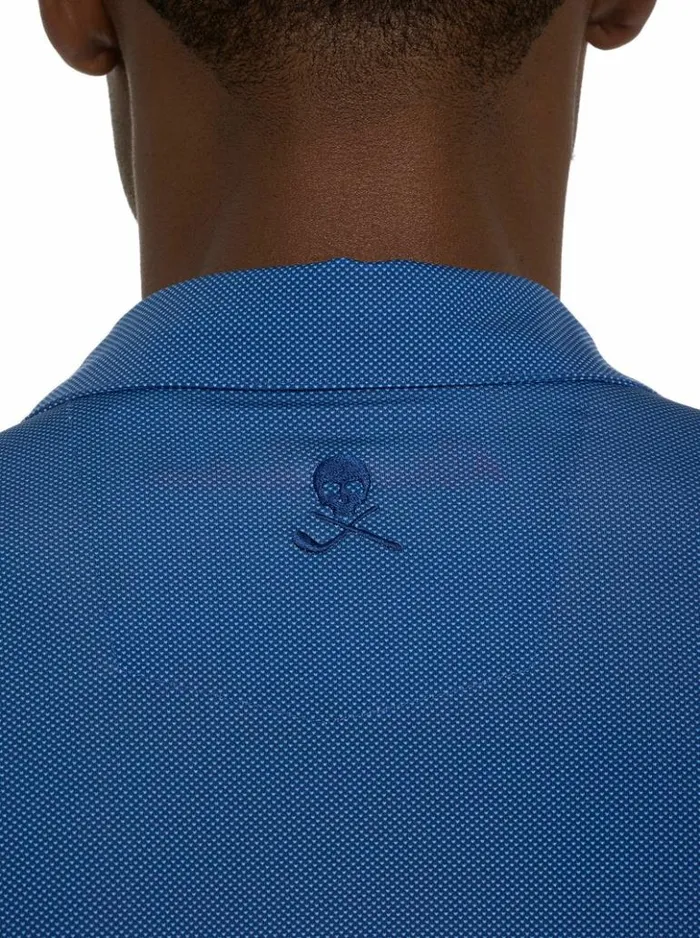 Men Robert Graham Polos and TShirts Hyde Performance Polo Black
