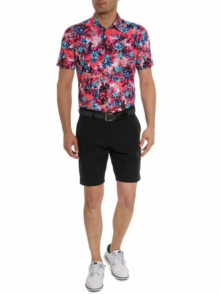 Men Robert Graham Polos and TShirts Island Time Polo Blue