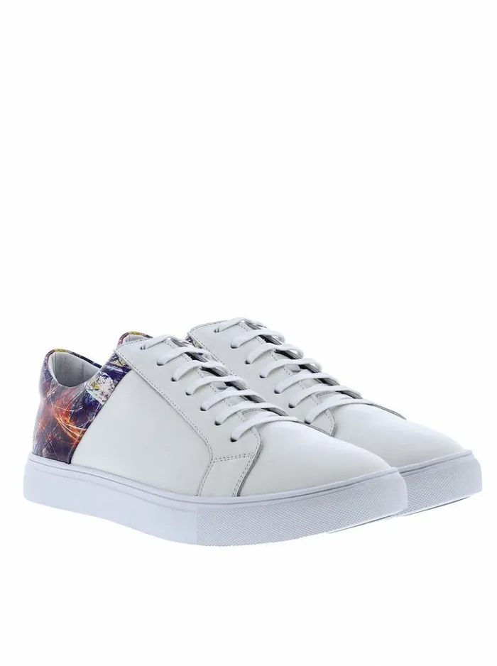 Men Robert Graham Shoes Koa Sneakers White