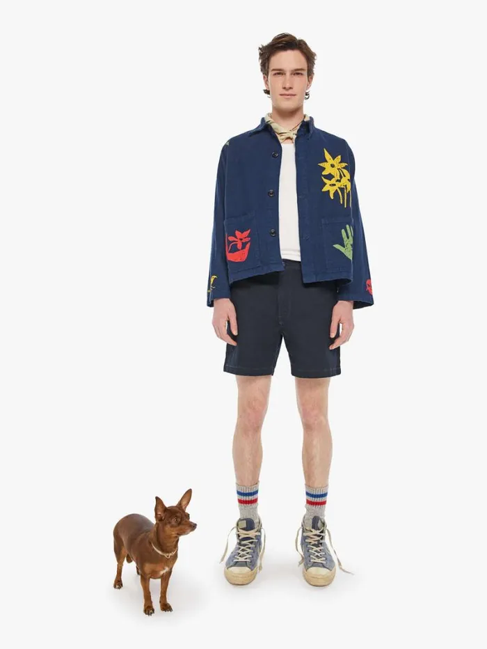 Men Shirts Mother Denim The Even Keel Glowing Garden