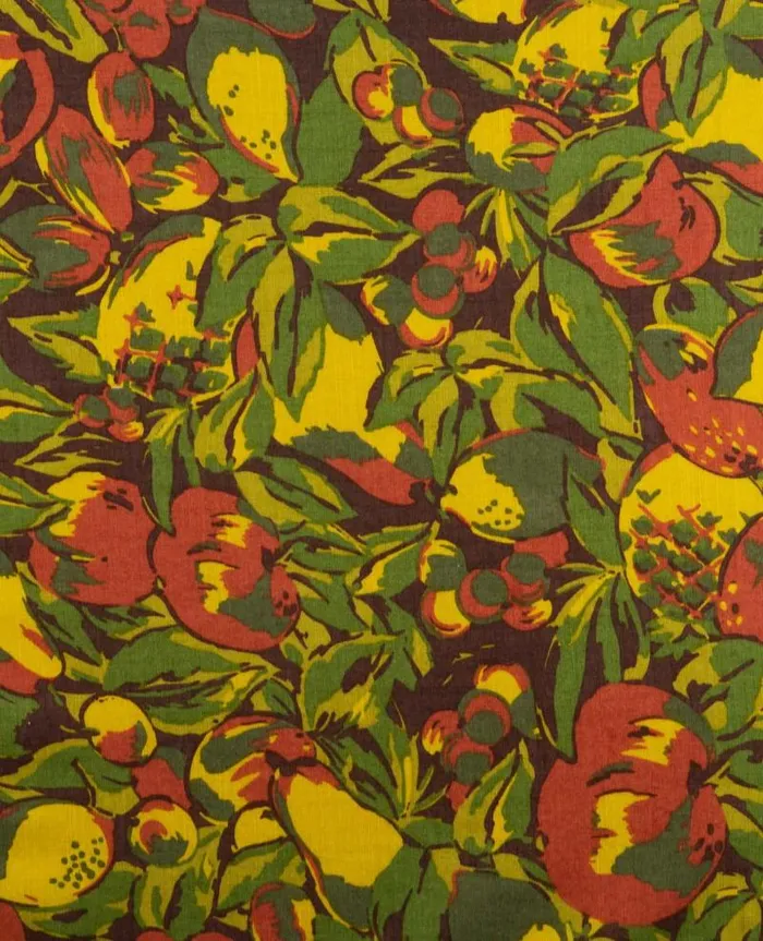 Men Shirts Toad and Co Fletch Short Sleeve Shirt Chive Fruit Print