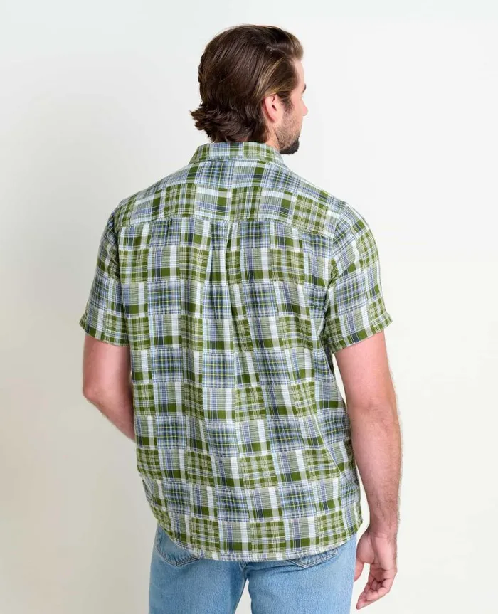 Men Shirts Toad and Co Patcher Shirt Chive