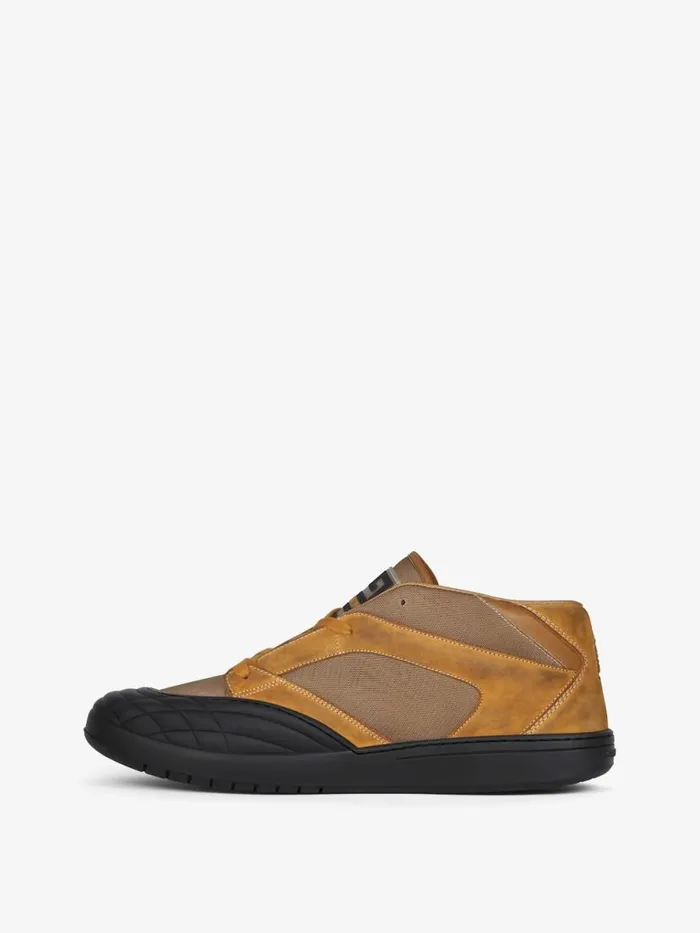 Men Sneakers Givenchy Skate Sneakers In Nubuck And Synthetic Fiber Beige Men Sneakers Givenchy Skate Sneakers In Nubuck And Synthetic Fiber Beige